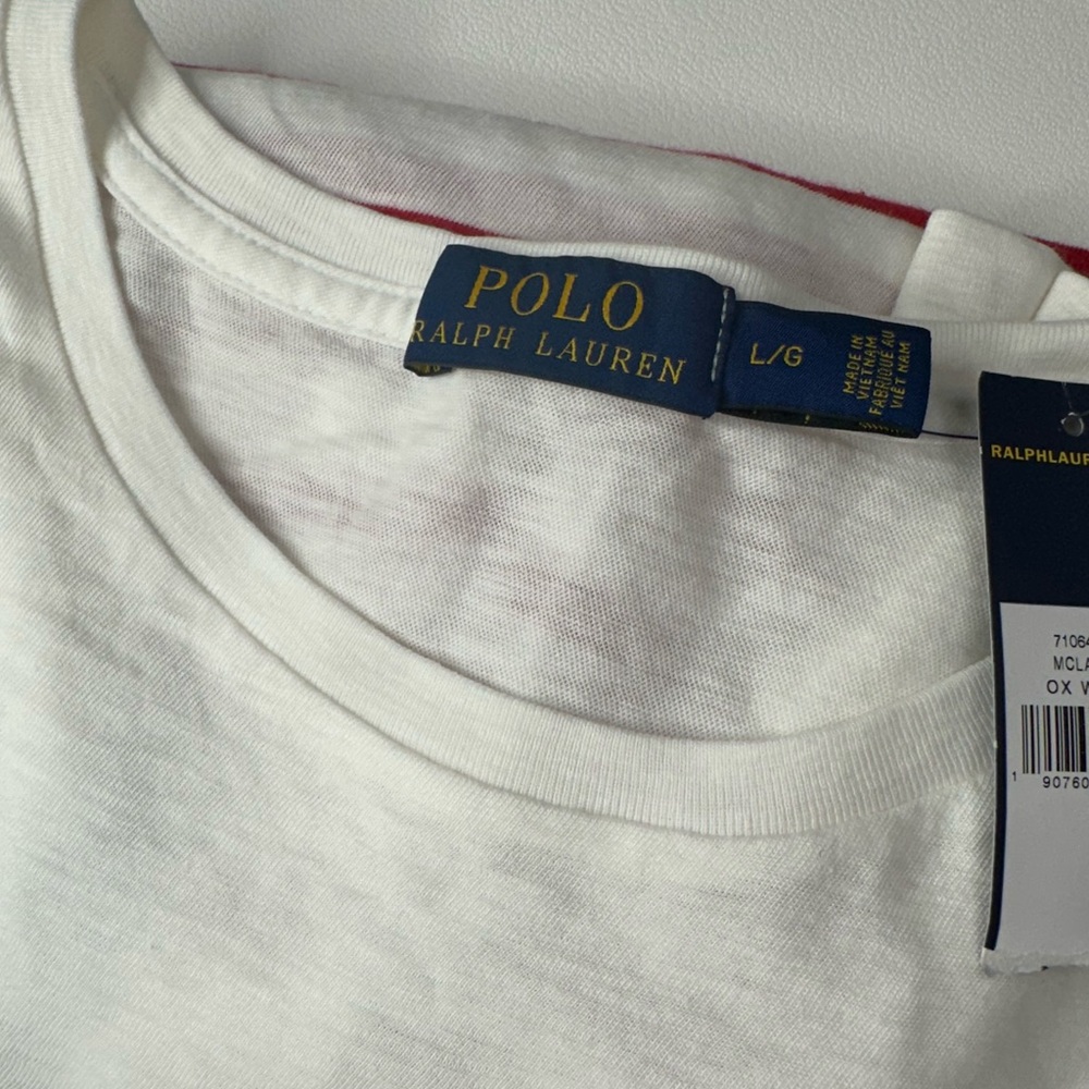 Men’s Polo Ralph Lauren long sleeve shirt size Large new with tags